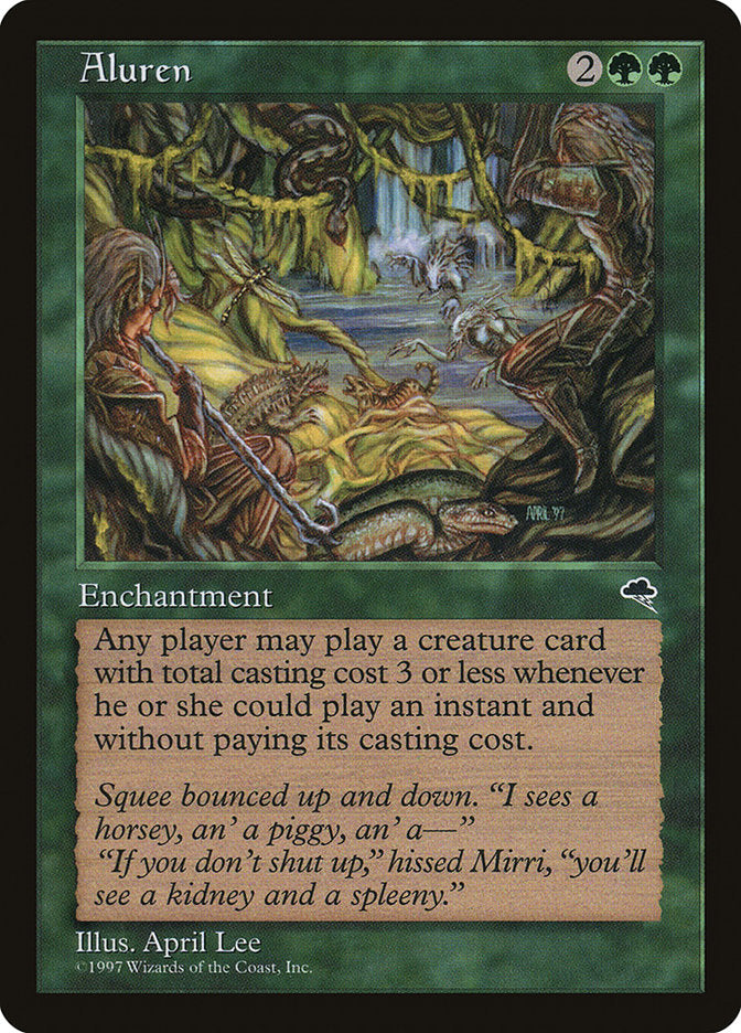 Aluren [Tempest] - Magic: The Gathering - Card Brawlers | Quebec | Canada |
