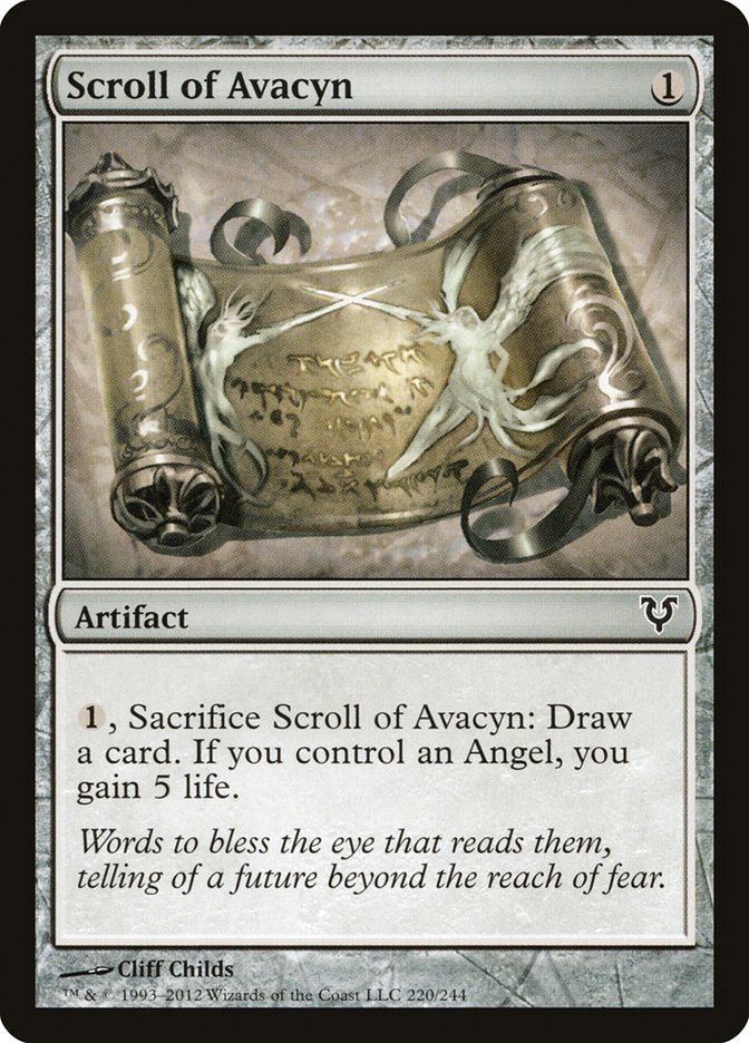 Scroll of Avacyn [Avacyn Restored] - Magic: The Gathering - Card Brawlers | Quebec | Canada |