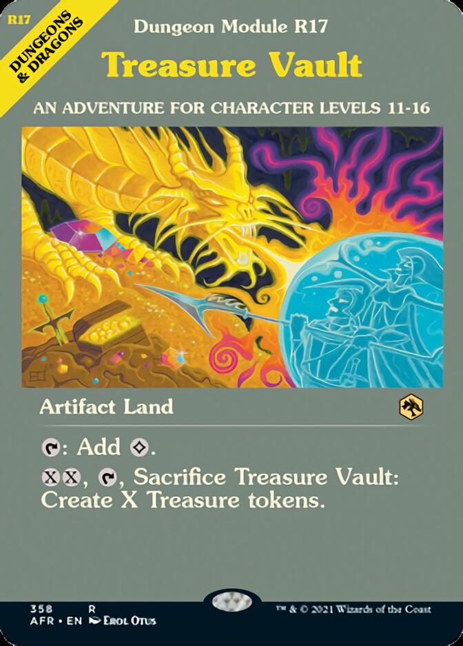Treasure Vault (Dungeon Module) [Dungeons & Dragons: Adventures in the Forgotten Realms] - Magic: The Gathering - Card Brawlers | Quebec | Canada |
