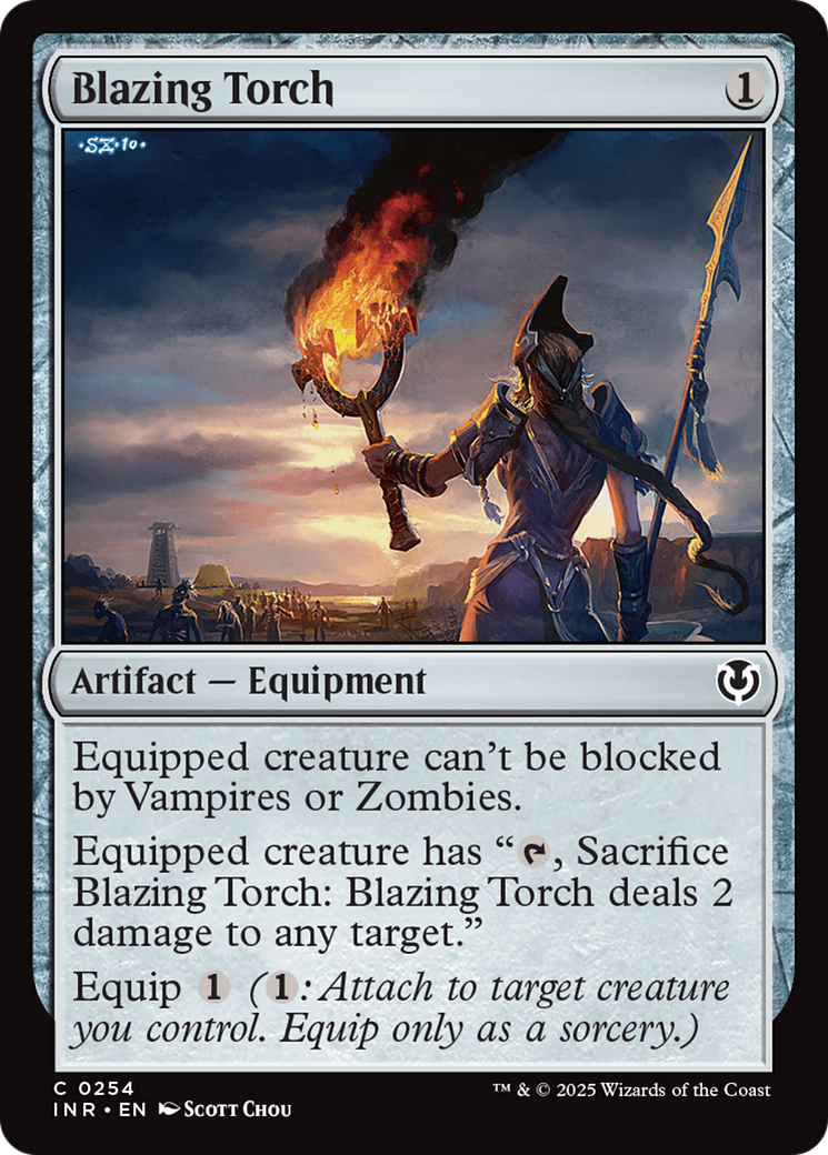 Blazing Torch [Innistrad Remastered] - Magic: The Gathering - Card Brawlers | Quebec | Canada |