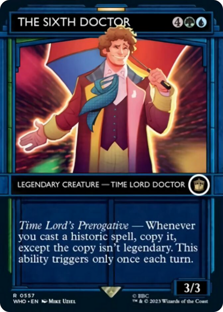 The Sixth Doctor (Showcase) [Doctor Who] - Magic: The Gathering - Card Brawlers | Quebec | Canada |