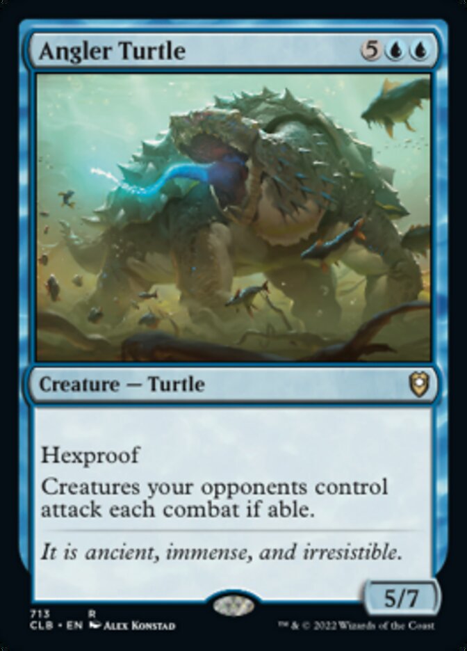 Angler Turtle [Commander Legends: Battle for Baldur's Gate] - Magic: The Gathering - Card Brawlers | Quebec | Canada |