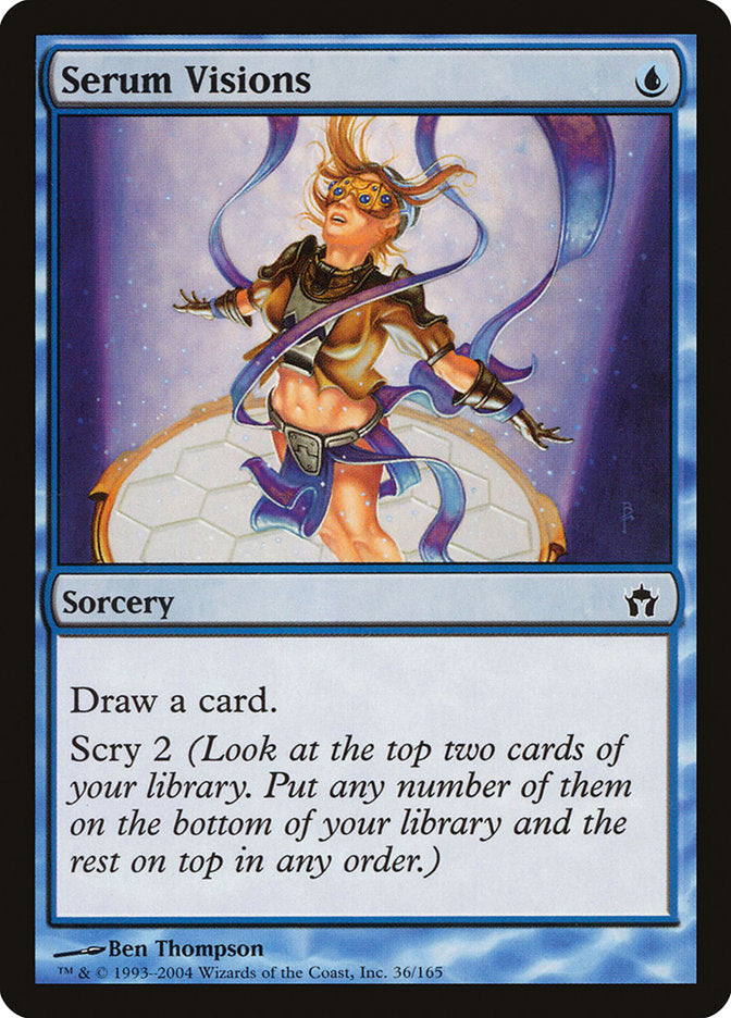 Serum Visions [Fifth Dawn] - Magic: The Gathering - Card Brawlers | Quebec | Canada |