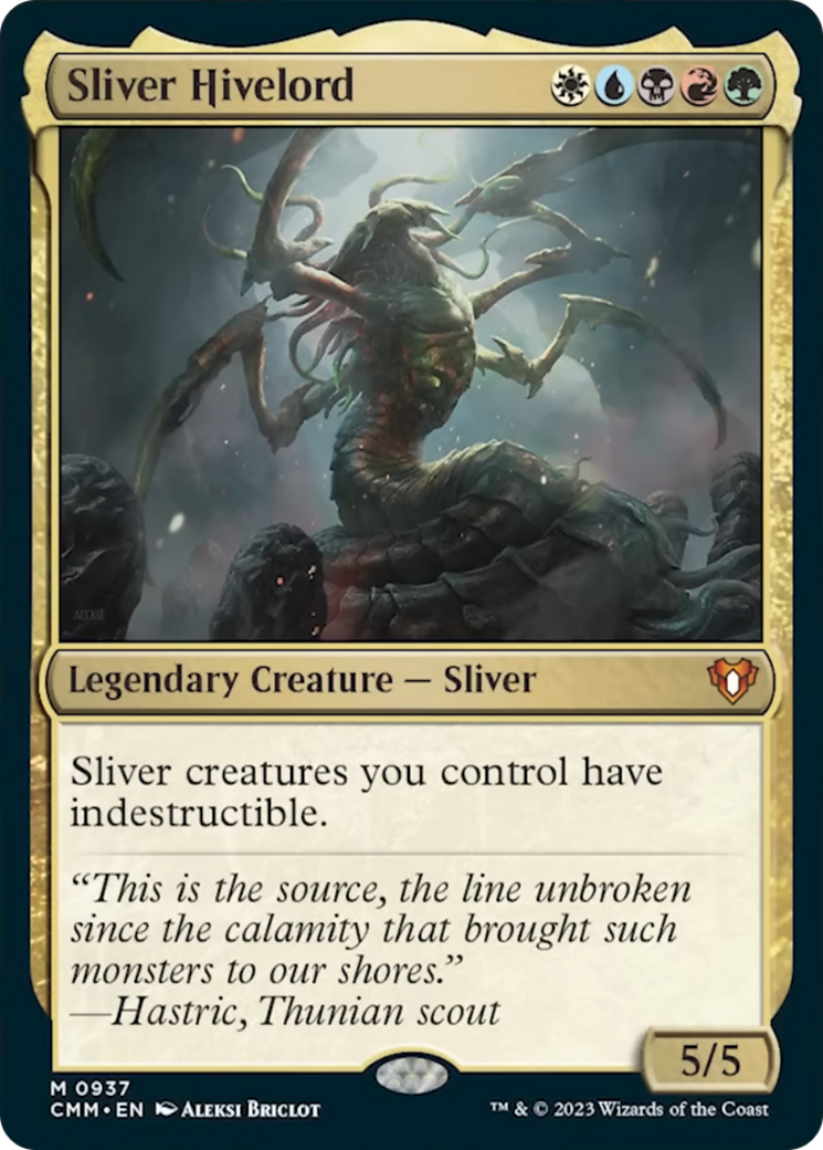 Sliver Hivelord [Commander Masters] - Magic: The Gathering - Card Brawlers | Quebec | Canada |