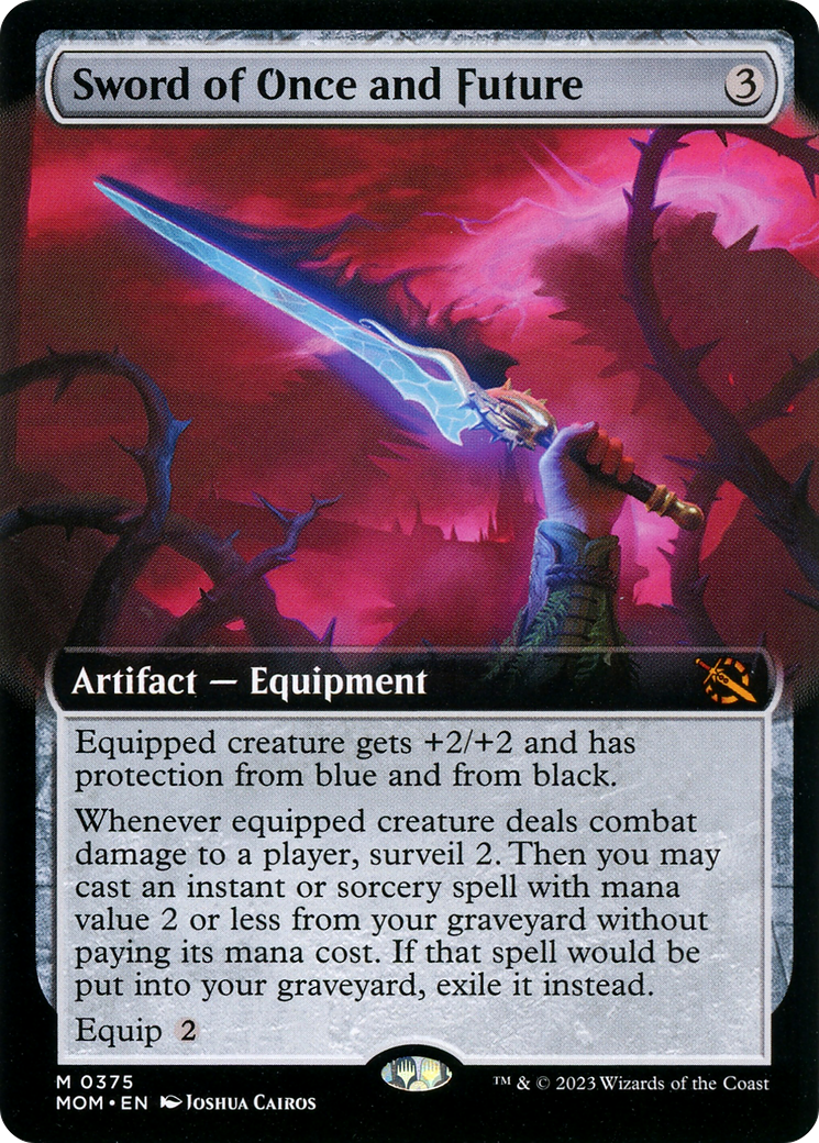 Sword of Once and Future (Extended Art) [March of the Machine] - Magic: The Gathering - Card Brawlers | Quebec | Canada |
