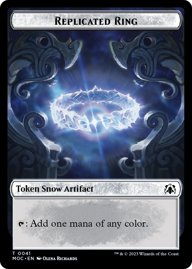 Food // Replicated Ring Double-Sided Token [March of the Machine Commander Tokens] - Magic: The Gathering - Card Brawlers | Quebec | Canada |