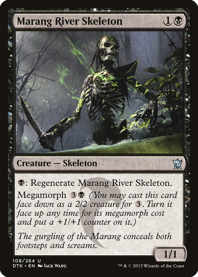 Marang River Skeleton [Dragons of Tarkir] - Magic: The Gathering - Card Brawlers | Quebec | Canada |
