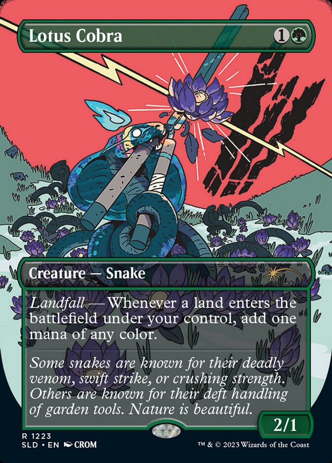 Lotus Cobra (Borderless) [Secret Lair Drop Series] - Magic: The Gathering - Card Brawlers | Quebec | Canada |
