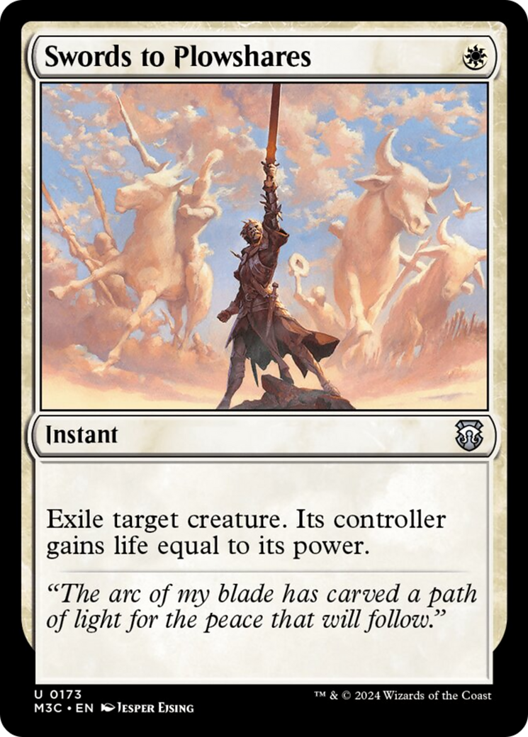 Swords to Plowshares (Ripple Foil) [Modern Horizons 3 Commander] - Magic: The Gathering - Card Brawlers | Quebec | Canada |