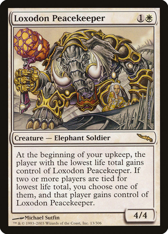 Loxodon Peacekeeper [Mirrodin] - Magic: The Gathering - Card Brawlers | Quebec | Canada |