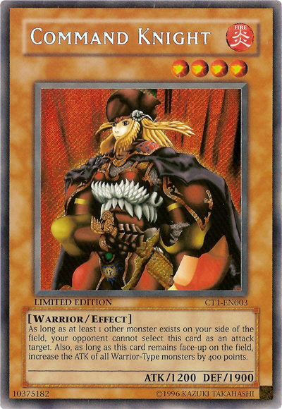 Command Knight [CT1-EN003] Secret Rare - Yu-Gi-Oh! - Card Brawlers | Quebec | Canada |