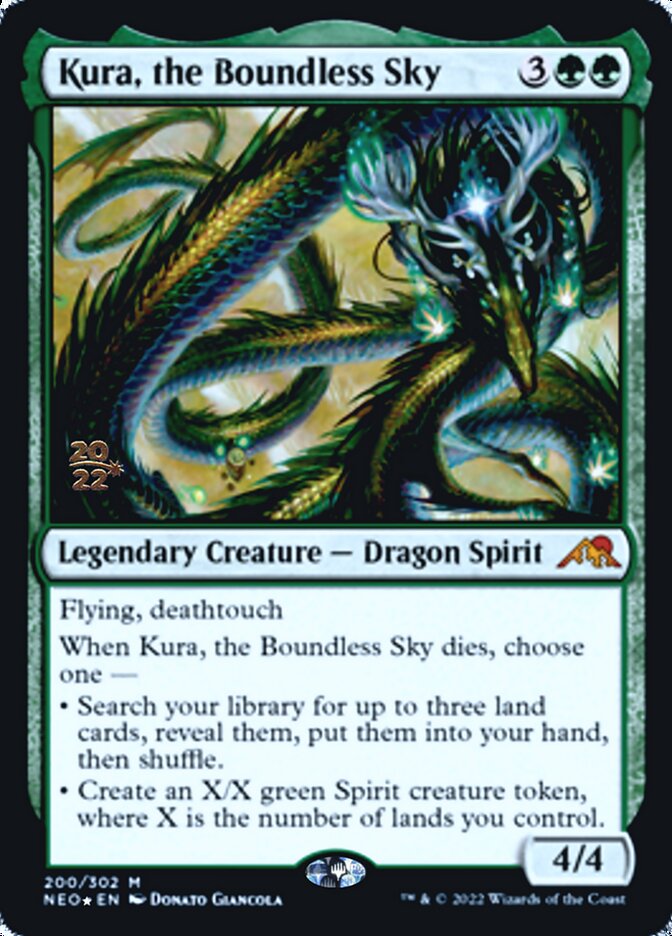Kura, the Boundless Sky [Kamigawa: Neon Dynasty Prerelease Promos] - Magic: The Gathering - Card Brawlers | Quebec | Canada |