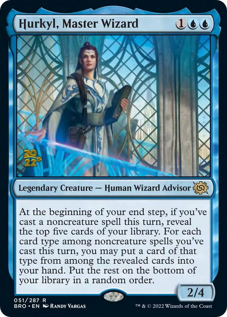 Hurkyl, Master Wizard [The Brothers' War Prerelease Promos] - Magic: The Gathering - Card Brawlers | Quebec | Canada |