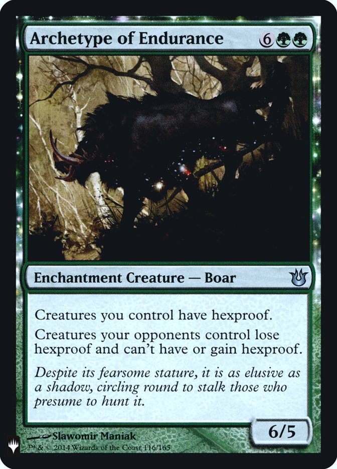 Archetype of Endurance [Mystery Booster] - Magic: The Gathering - Card Brawlers | Quebec | Canada |