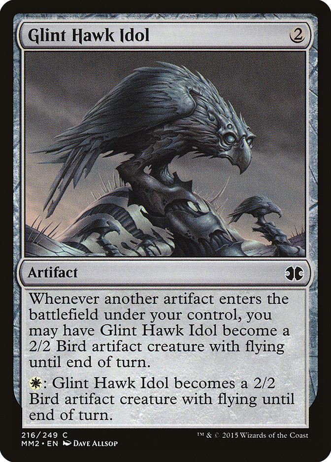Glint Hawk Idol [Modern Masters 2015] - Magic: The Gathering - Card Brawlers | Quebec | Canada |