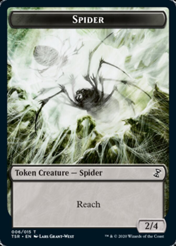 Spider Token [Time Spiral Remastered Tokens] - Magic: The Gathering - Card Brawlers | Quebec | Canada |