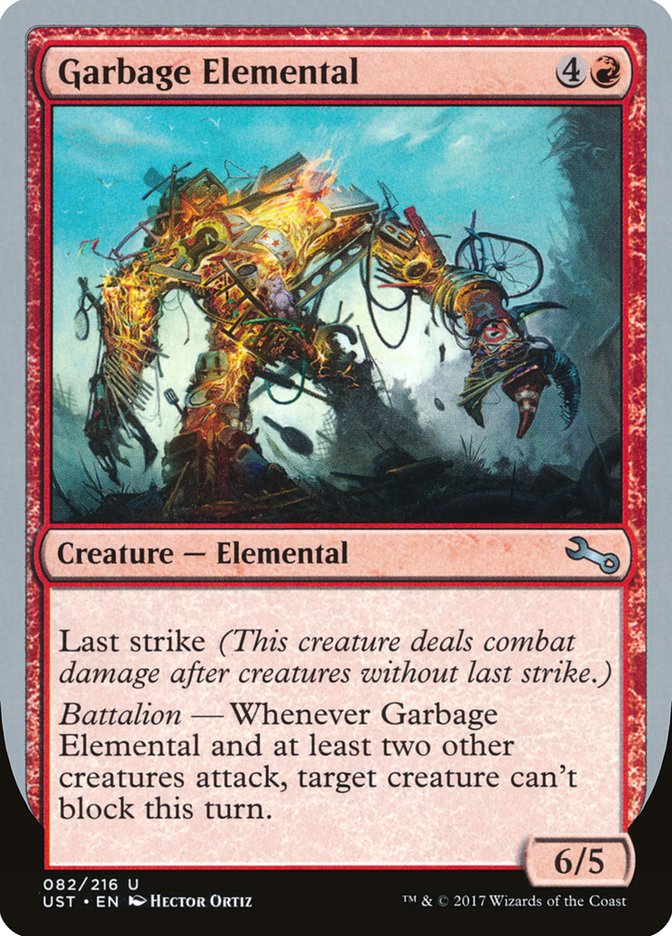 Garbage Elemental (6/5 Creature) [Unstable] - Magic: The Gathering - Card Brawlers | Quebec | Canada |