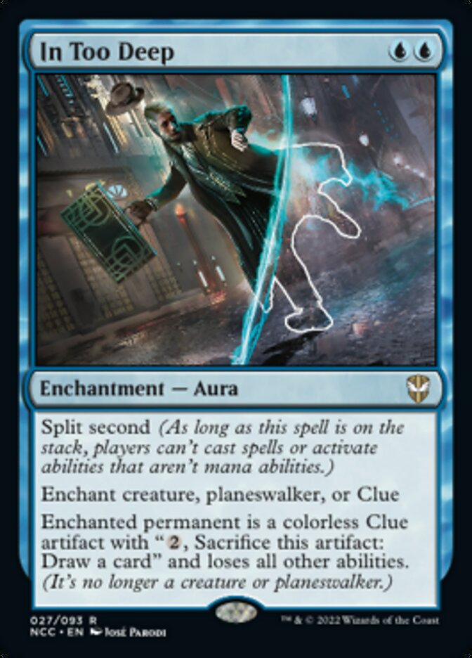 In Too Deep [Streets of New Capenna Commander] - Magic: The Gathering - Card Brawlers | Quebec | Canada |