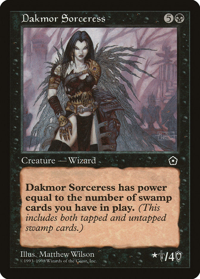 Dakmor Sorceress [Portal Second Age] - Magic: The Gathering - Card Brawlers | Quebec | Canada |