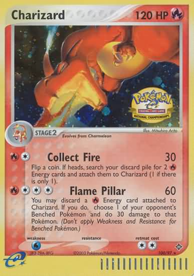 Charizard (100/97) (National Championship 2004) [League & Championship Cards] - Pokémon - Card Brawlers | Quebec | Canada |