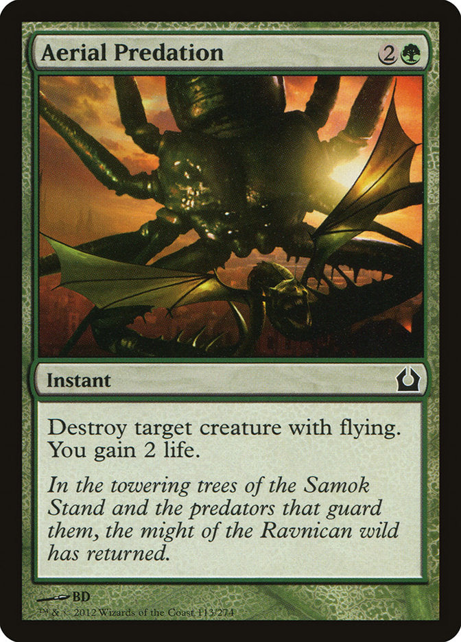 Aerial Predation [Return to Ravnica] - Magic: The Gathering - Card Brawlers | Quebec | Canada |