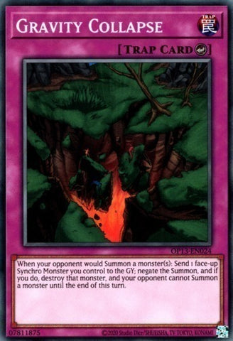 Gravity Collapse [OP13-EN024] Common - Yu-Gi-Oh! - Card Brawlers | Quebec | Canada |