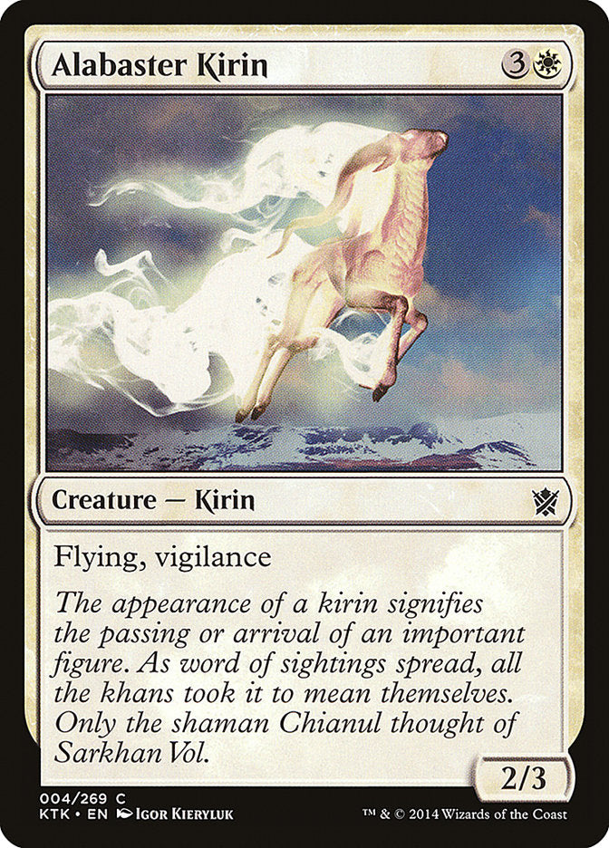 Alabaster Kirin [Khans of Tarkir] - Magic: The Gathering - Card Brawlers | Quebec | Canada |