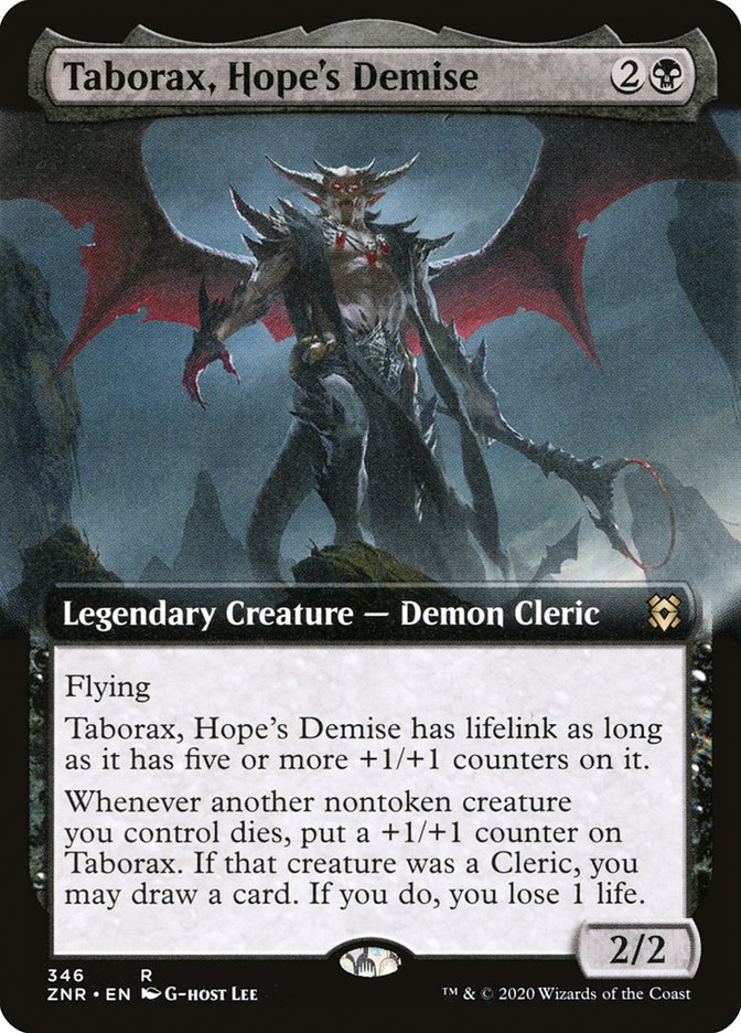 Taborax, Hope's Demise (Extended Art) [Zendikar Rising] - Magic: The Gathering - Card Brawlers | Quebec | Canada |