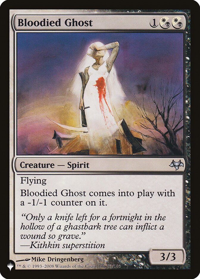 Bloodied Ghost [The List] - Magic: The Gathering - Card Brawlers | Quebec | Canada |