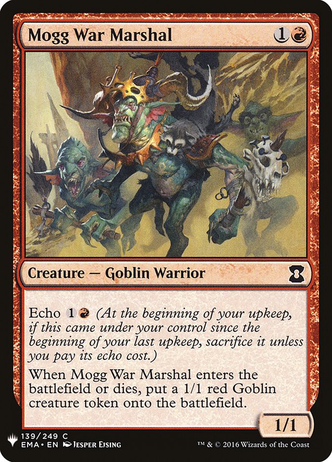 Mogg War Marshal [Mystery Booster] - Magic: The Gathering - Card Brawlers | Quebec | Canada |