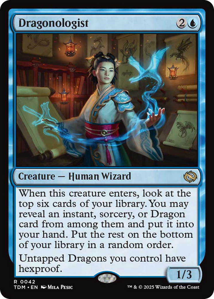 Dragonologist [Tarkir: Dragonstorm] - Magic: The Gathering - Card Brawlers | Quebec | Canada |