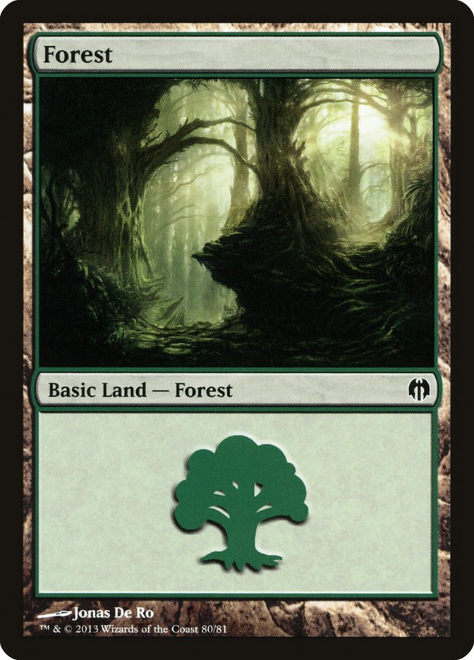 Forest (80) [Duel Decks: Heroes vs. Monsters] - Magic: The Gathering - Card Brawlers | Quebec | Canada |