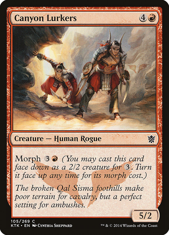 Canyon Lurkers [Khans of Tarkir] - Magic: The Gathering - Card Brawlers | Quebec | Canada |