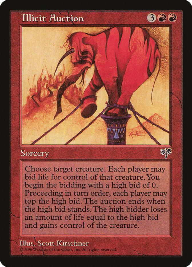Illicit Auction [Mirage] - Magic: The Gathering - Card Brawlers | Quebec | Canada |