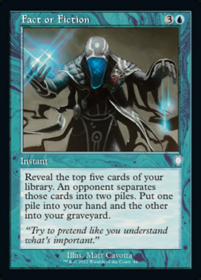 Fact or Fiction (Retro) [The Brothers' War Commander] - Magic: The Gathering - Card Brawlers | Quebec | Canada |