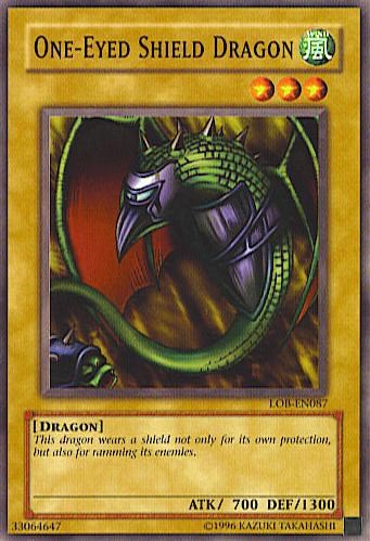 One-Eyed Shield Dragon [LOB-EN087] Common - Yu-Gi-Oh! - Card Brawlers | Quebec | Canada |