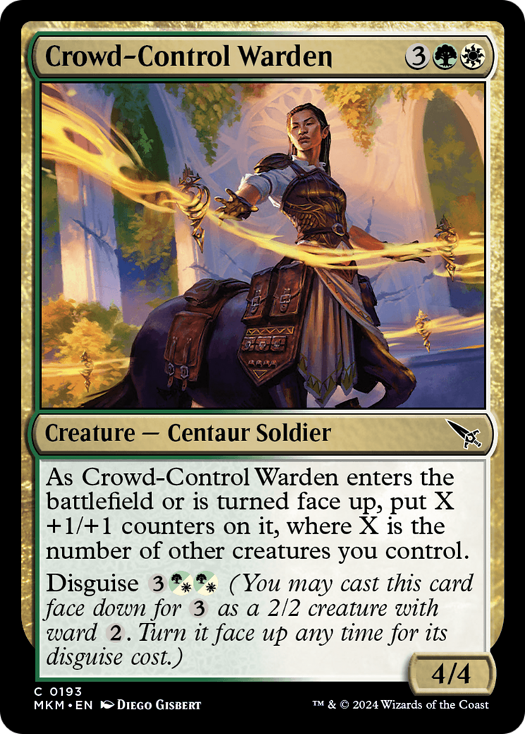 Crowd-Control Warden [Murders at Karlov Manor] - Magic: The Gathering - Card Brawlers | Quebec | Canada |