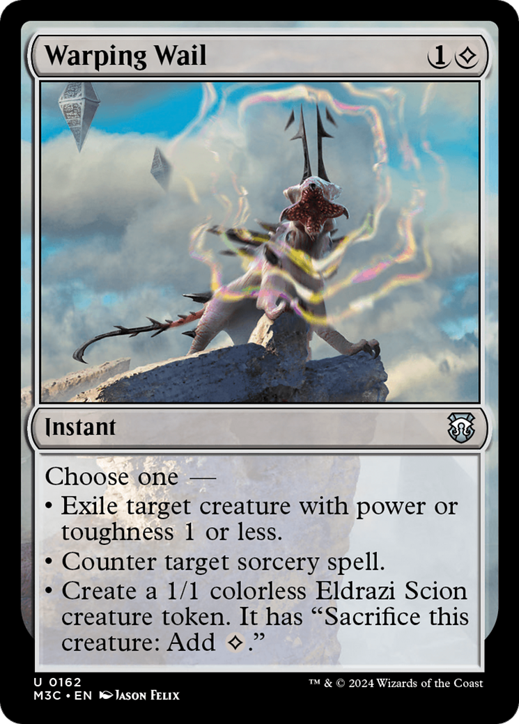 Warping Wail (Ripple Foil) [Modern Horizons 3 Commander] - Magic: The Gathering - Card Brawlers | Quebec | Canada |