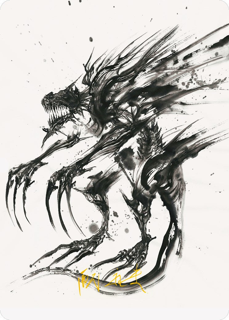 Phyrexian Obliterator Art Card (Gold-Stamped Signature) [Phyrexia: All Will Be One Art Series] - Magic: The Gathering - Card Brawlers | Quebec | Canada |
