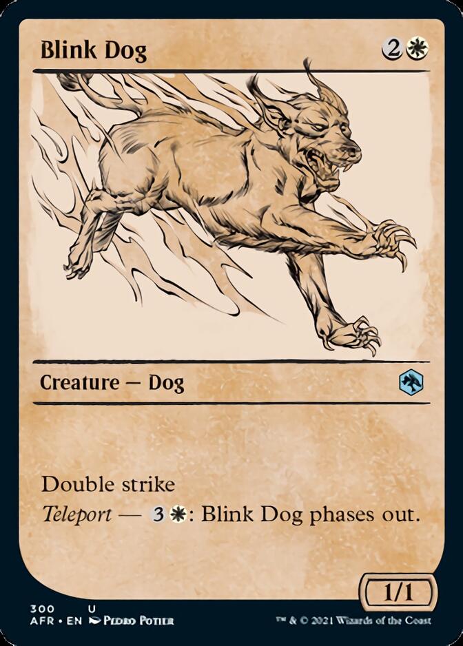 Blink Dog (Showcase) [Dungeons & Dragons: Adventures in the Forgotten Realms] - Magic: The Gathering - Card Brawlers | Quebec | Canada |