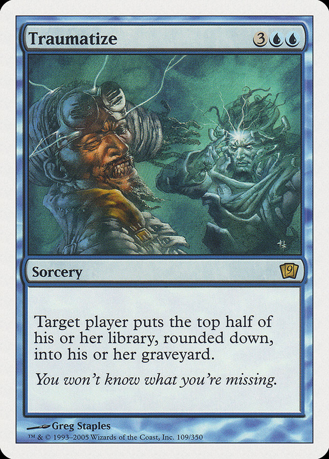 Traumatize [Ninth Edition] - Magic: The Gathering - Card Brawlers | Quebec | Canada |