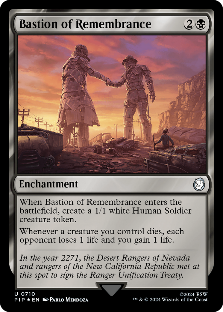 Bastion of Remembrance (Surge Foil) [Fallout] - Magic: The Gathering - Card Brawlers | Quebec | Canada |