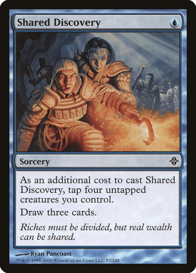 Shared Discovery [Rise of the Eldrazi] - Magic: The Gathering - Card Brawlers | Quebec | Canada |