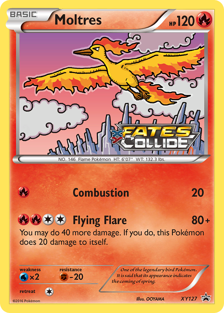 Moltres (XY127) [XY: Black Star Promos] - Pokémon - Card Brawlers | Quebec | Canada |