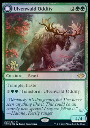 Ulvenwald Oddity // Ulvenwald Behemoth [Innistrad: Crimson Vow Prerelease Promos] - Magic: The Gathering - Card Brawlers | Quebec | Canada |