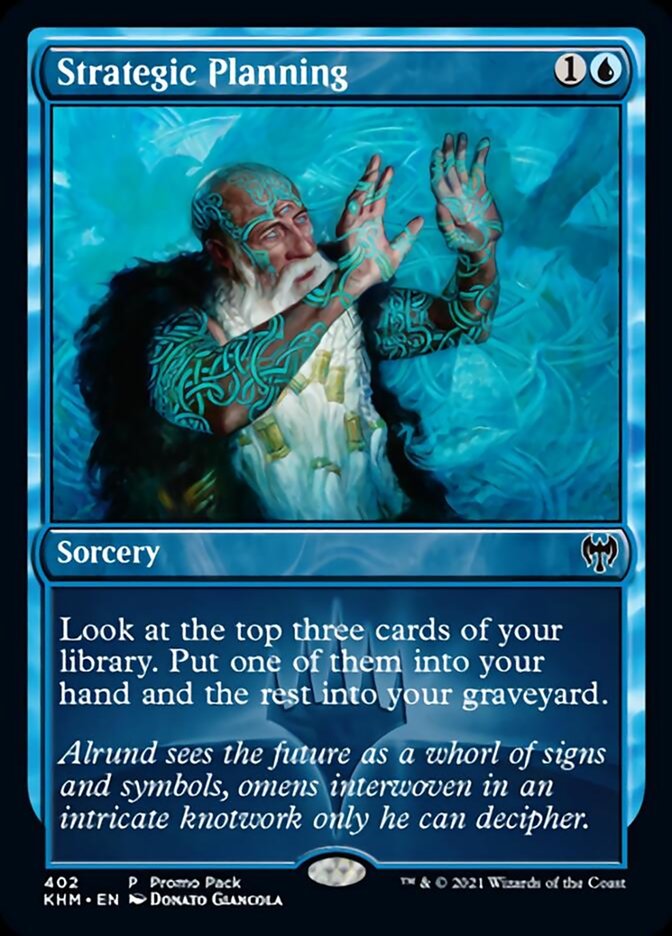 Strategic Planning (Promo Pack) [Kaldheim Promos] - Magic: The Gathering - Card Brawlers | Quebec | Canada |