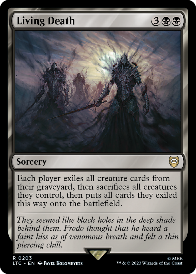 Living Death [The Lord of the Rings: Tales of Middle-Earth Commander] - Magic: The Gathering - Card Brawlers | Quebec | Canada |