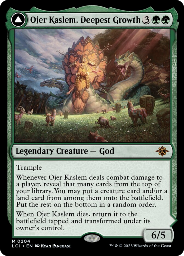 Ojer Kaslem, Deepest Growth // Temple of Cultivation [The Lost Caverns of Ixalan] - Magic: The Gathering - Card Brawlers | Quebec | Canada |