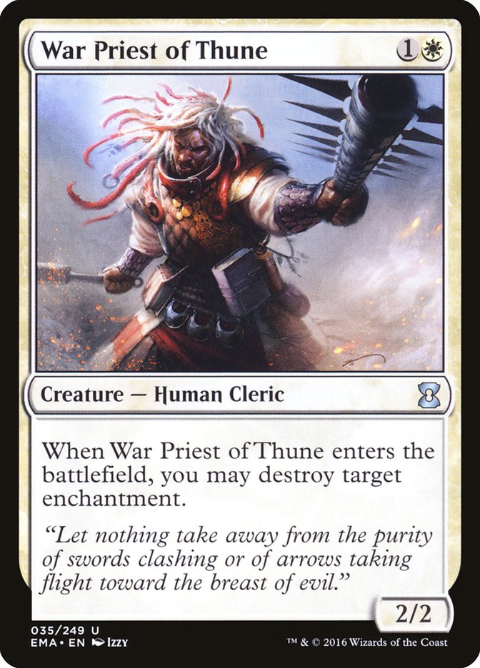 War Priest of Thune [Eternal Masters] - Magic: The Gathering - Card Brawlers | Quebec | Canada |