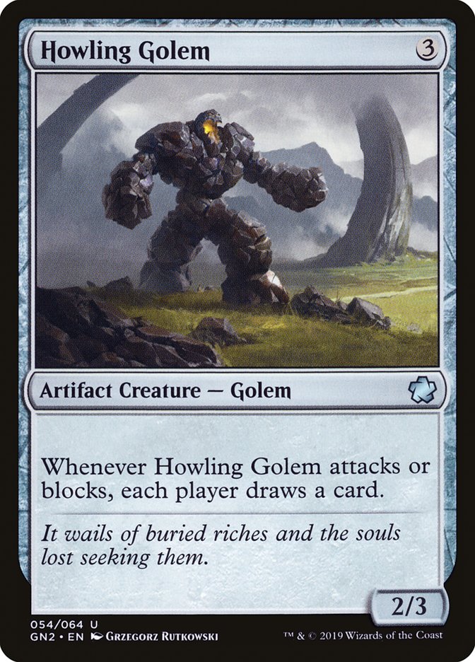 Howling Golem [Game Night 2019] - Magic: The Gathering - Card Brawlers | Quebec | Canada |